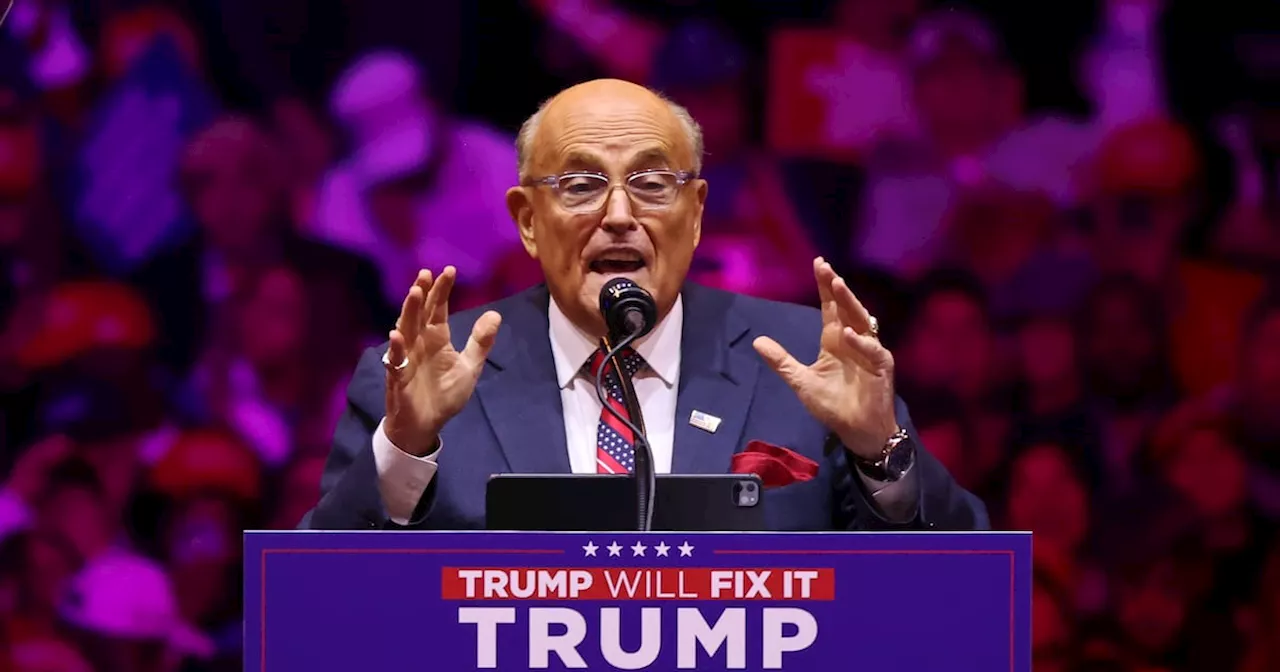 Rudy Giuliani Does His Own Howard Dean Scream at Trump’s MSG Rally