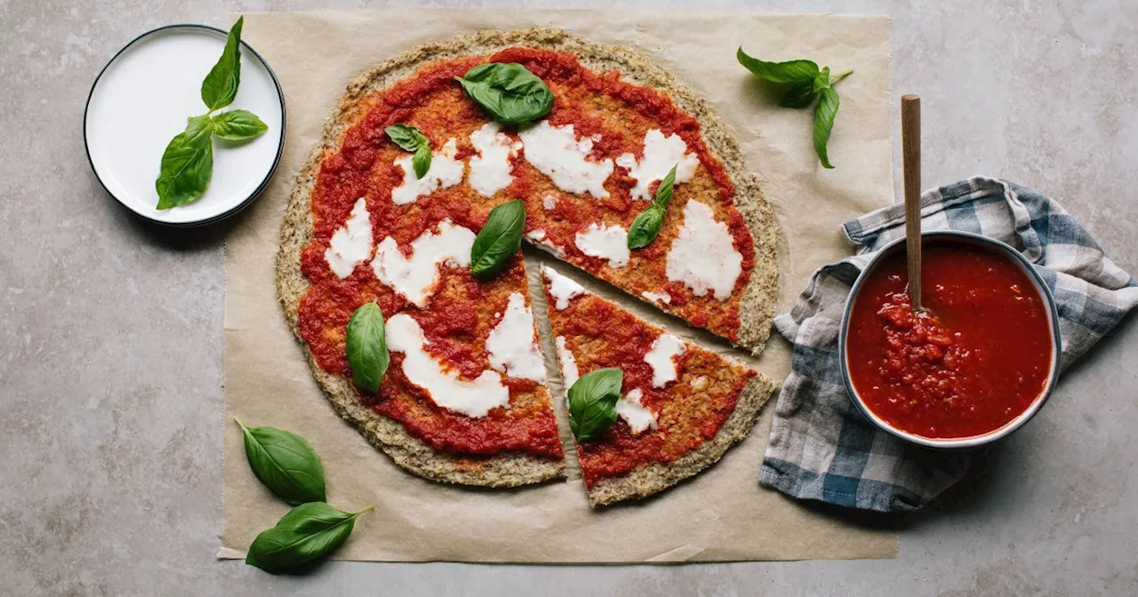 Vegan Cauliflower Pizza Crust Recipe