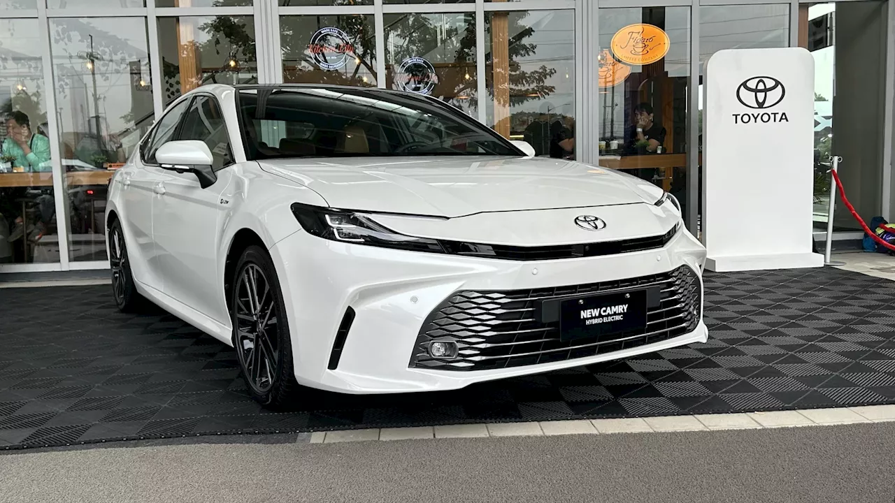 PIMS 2024: Toyota gives us a quick look at the new Camry