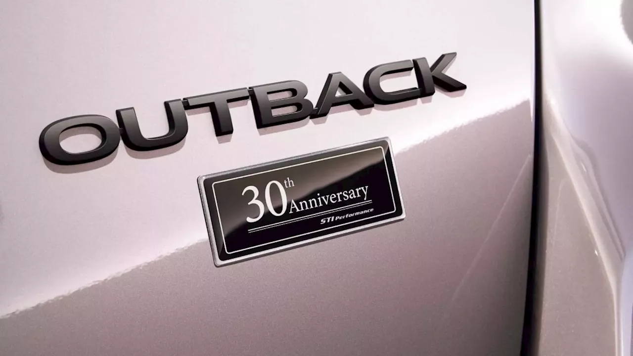 Subaru celebrates 30 years of the Outback with a limited edition release