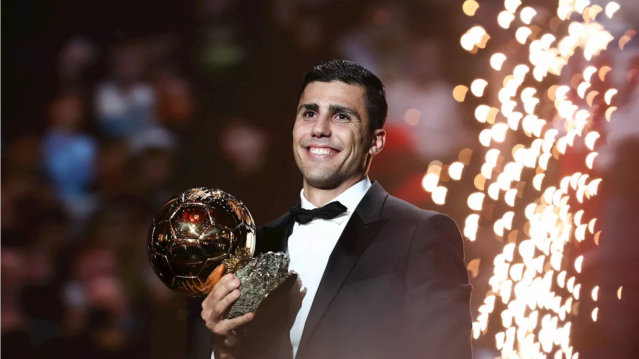 Manchester City's Rodri, Barcelona's Bonmati take home 2024 Ballon d'Or