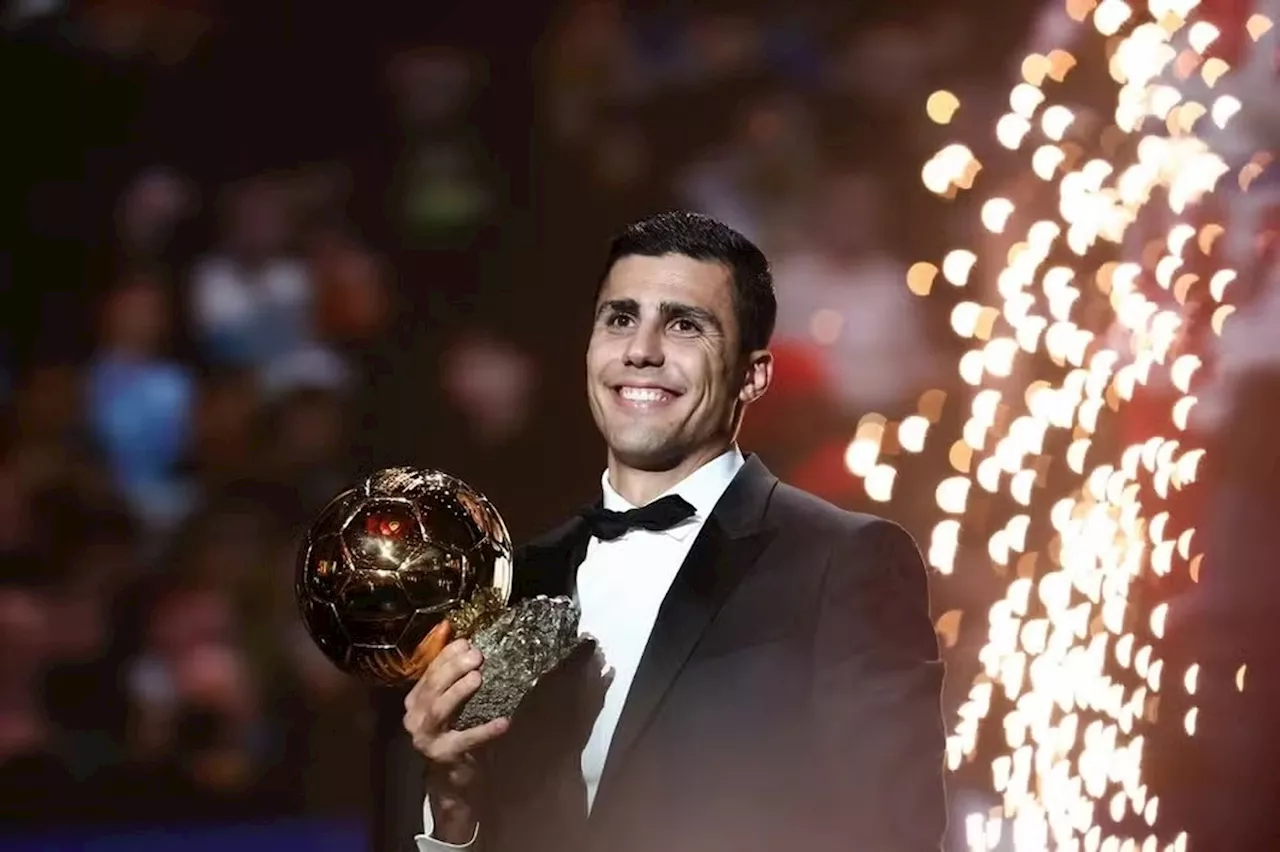 Bola de Ouro: Rodri é o melhor jogador e brasileiros saem sem troféus