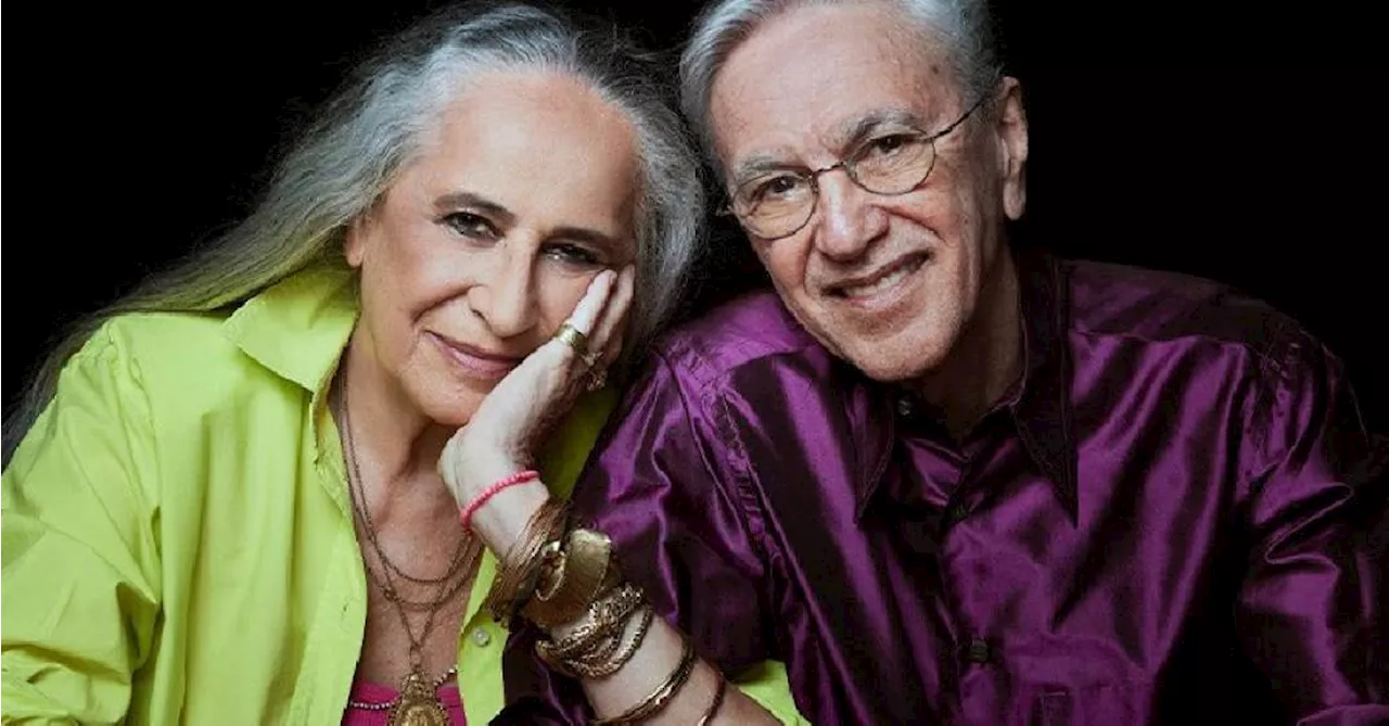 Caetano Veloso e Maria Bethânia anunciam novos shows; saiba como comprar