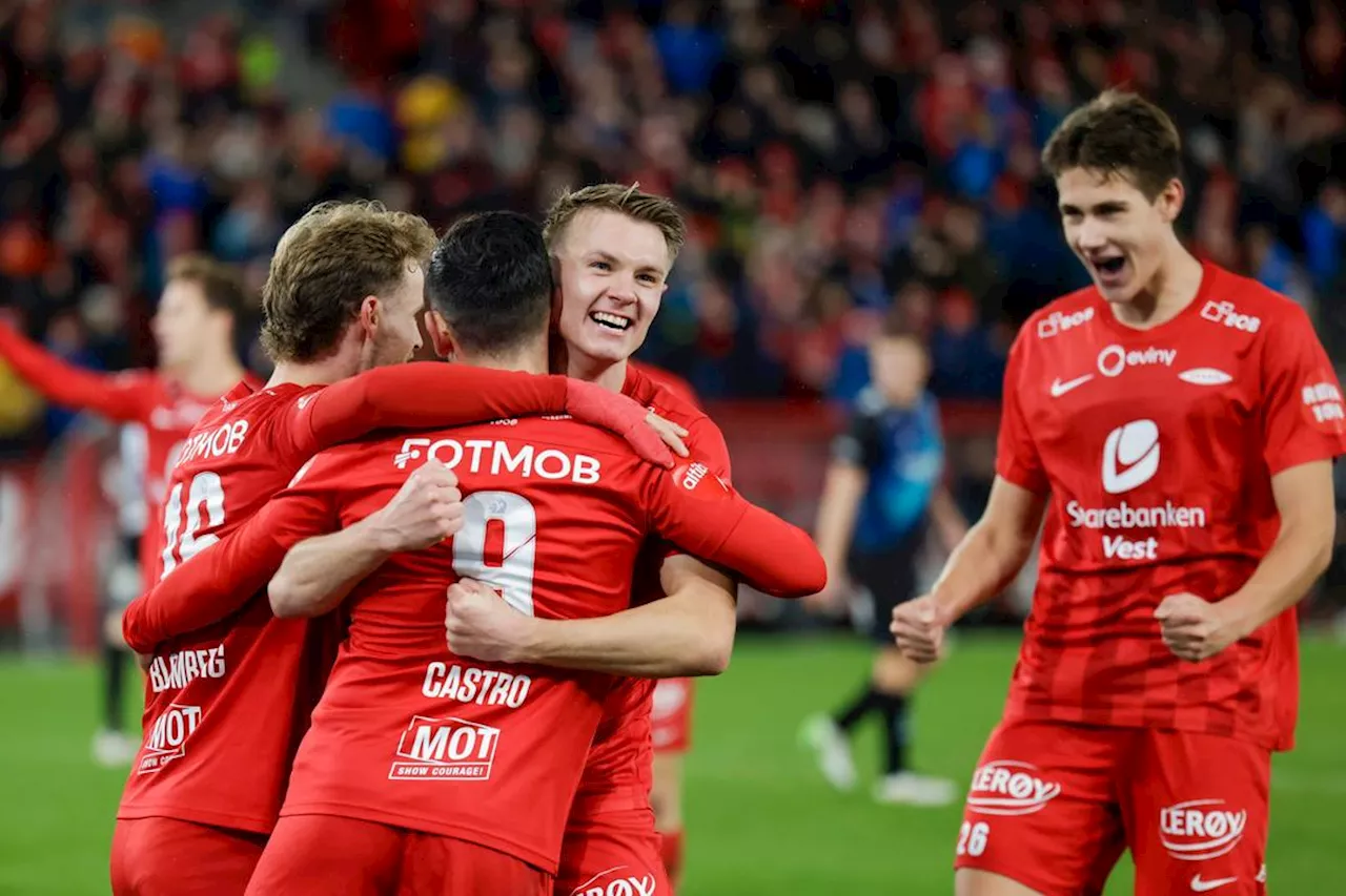 Castro-show i Bergen: Brann presser Bodø/Glimt