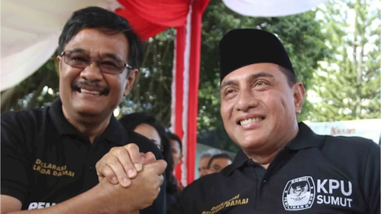 2018 jadi Rival, Djarot dan Edy Rahmayadi Bersatu di Pilgub Sumut 2024 Lawan Bobby Nasution