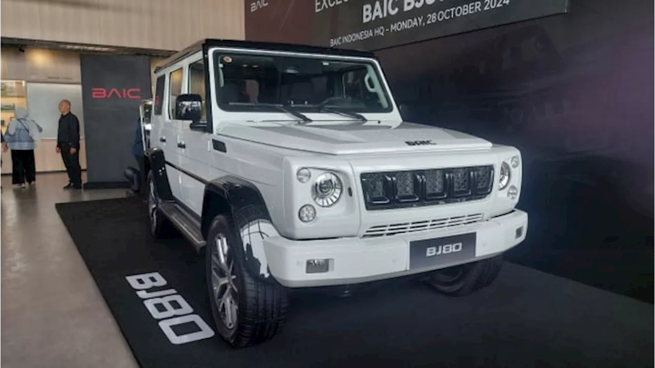 BAIC BJ80 Resmi Hadir di Indonesia dengan Harga Rp1 Miliaran