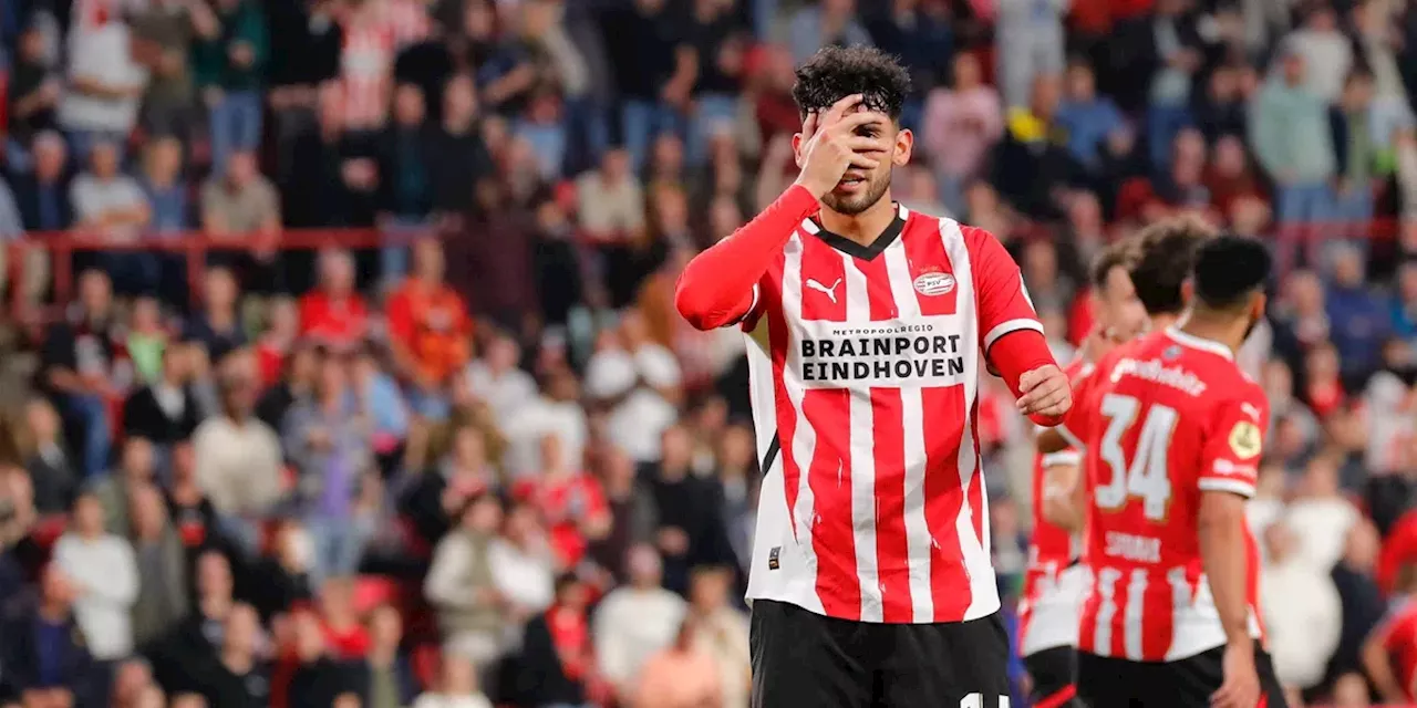 Geen hattrick voor PSV-uitblinker Pepi: 'Echt belachelijk, doe even gewoon'