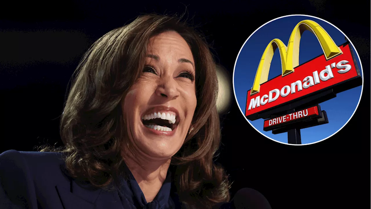 Social media user takes credit for viral image of Harris in McDonald's uniform: 'Fake'