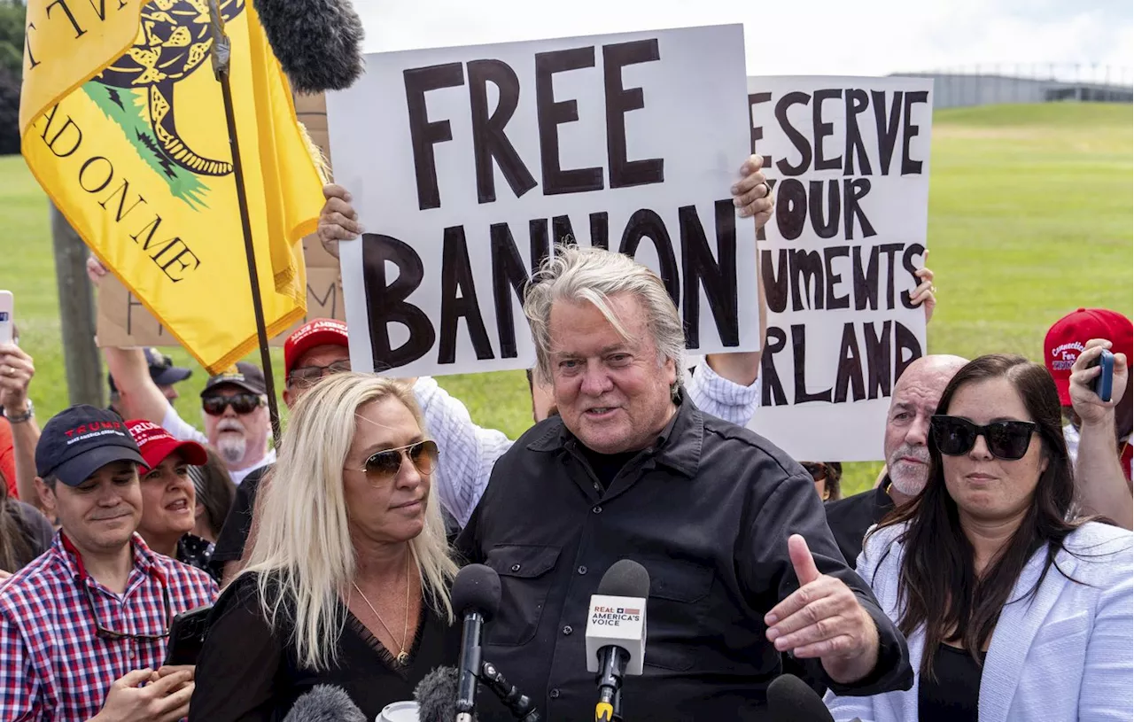 Election américaine 2024 : L’ex-conseiller populiste de Donald Trump Steve Bannon libéré de prison