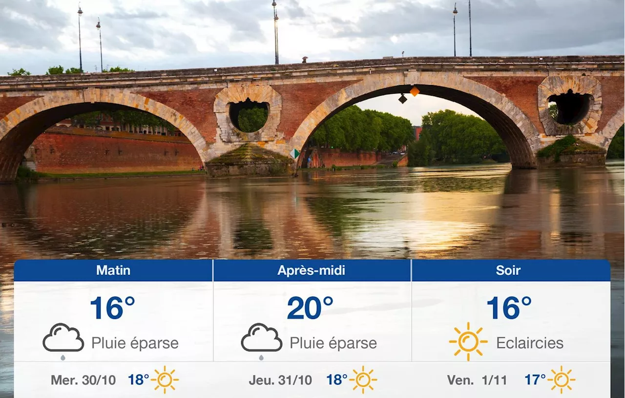 Météo Toulouse: prévisions du mardi 29 octobre 2024