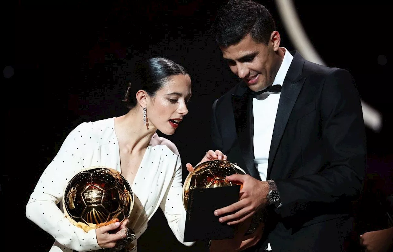 Ballon d'or 2024 : Rodri, Bonmati, Drogba, Nathalie Portman...Les stars de la cérémonie en images