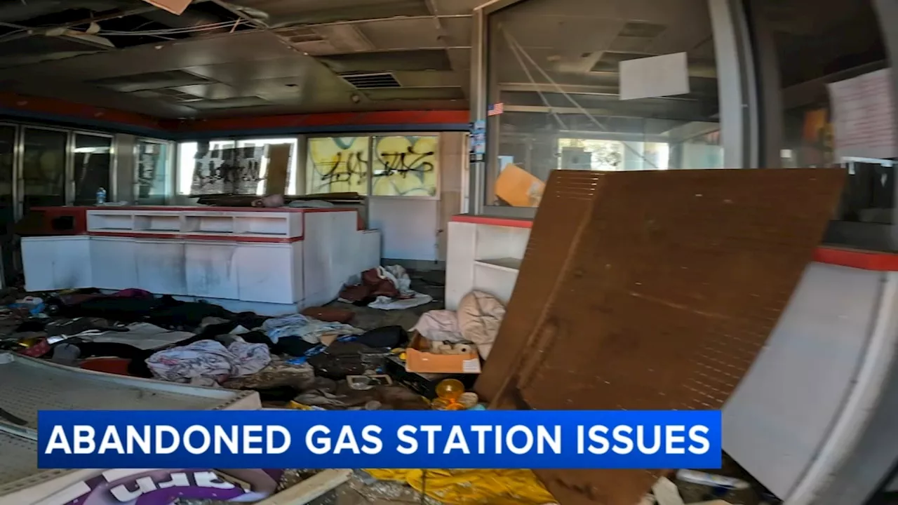 Camden officials call out owners of eye-sore gas station