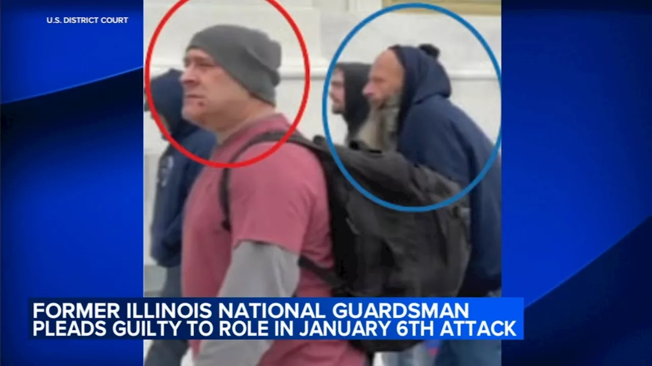 Former member of Illinois National Guard pleads guilty to Jan. 6 Capitol attack