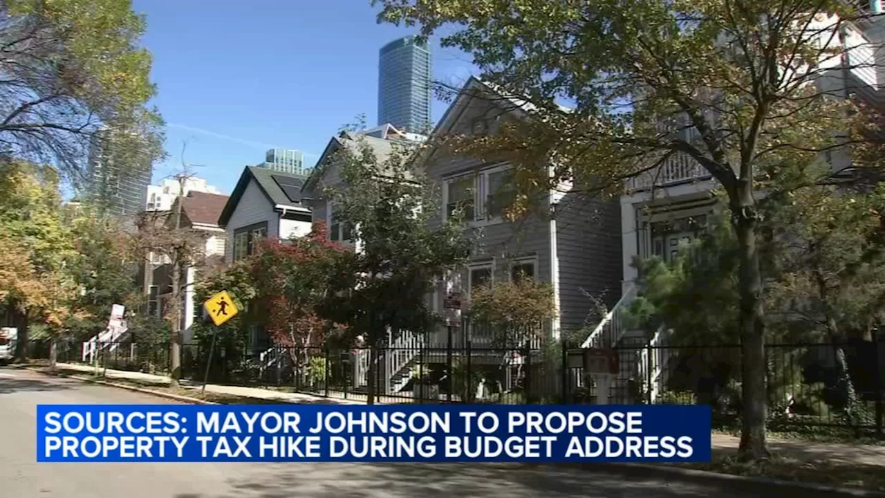 Mayor Brandon Johnson to propose Chicago property tax hike, sources say