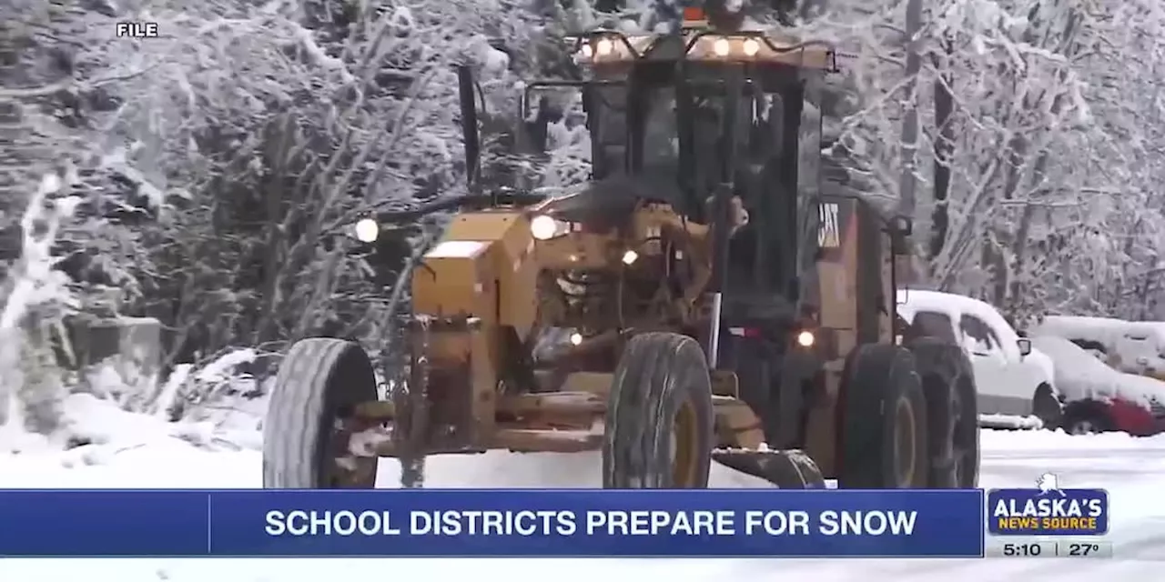 Southcentral schools are ready for snow: what you need to know