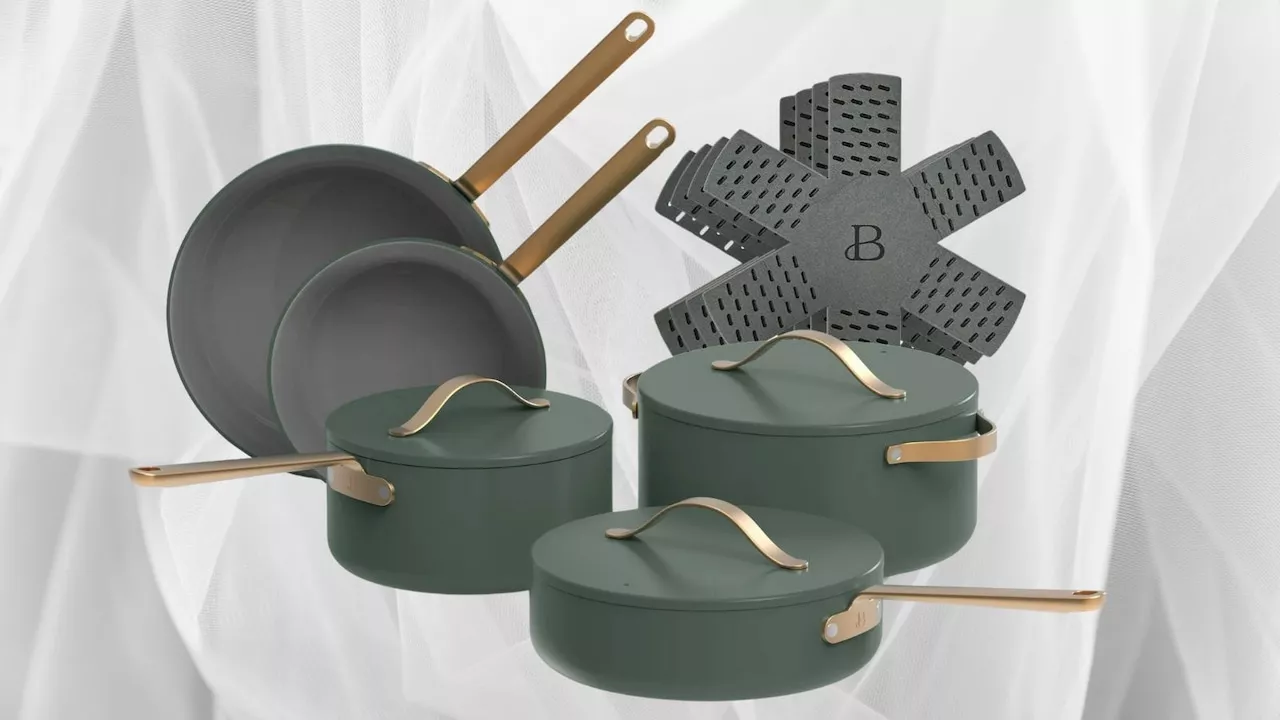 The ‘Beautiful’ Drew Barrymore ceramic cookware set is on sale this week