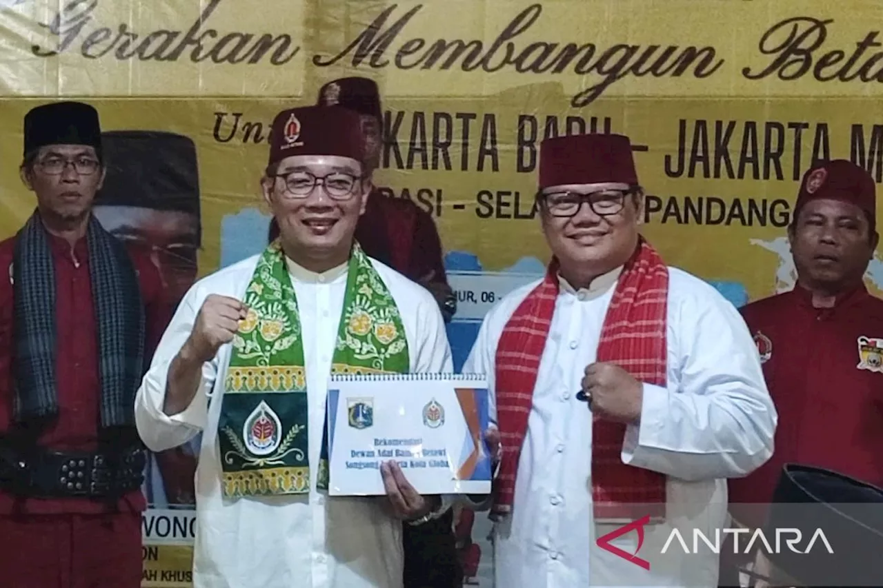 Respons Bamus Betawi terkait guyonan Suswono soal janda kaya