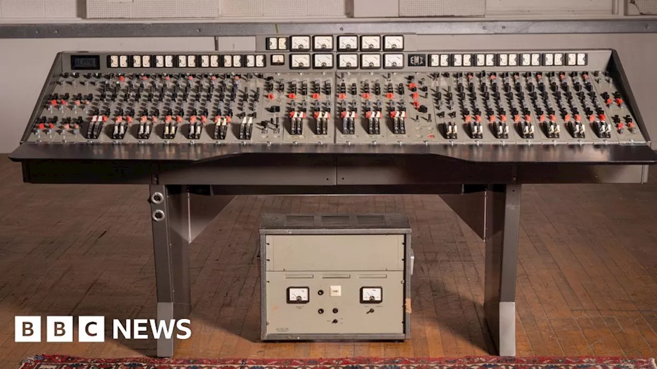 Recording console used by Beatles on Abbey Road album up for sale