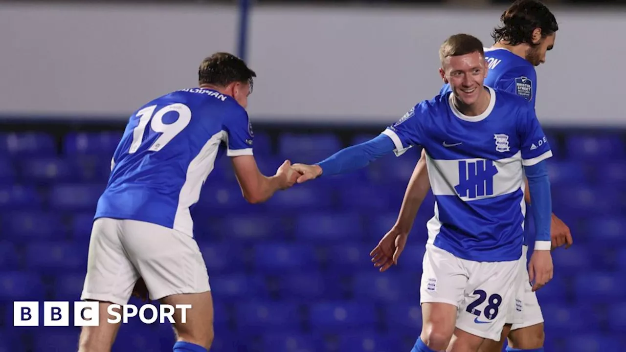 EFL Trophy: Birmingham City hit seven past Fulham U21s