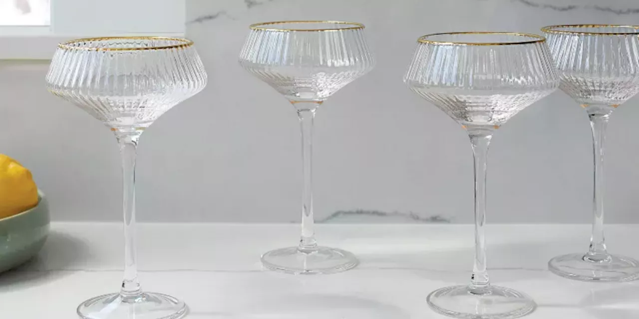 Target's Glassware Looks Just Like Pottery Barn for $59 Less