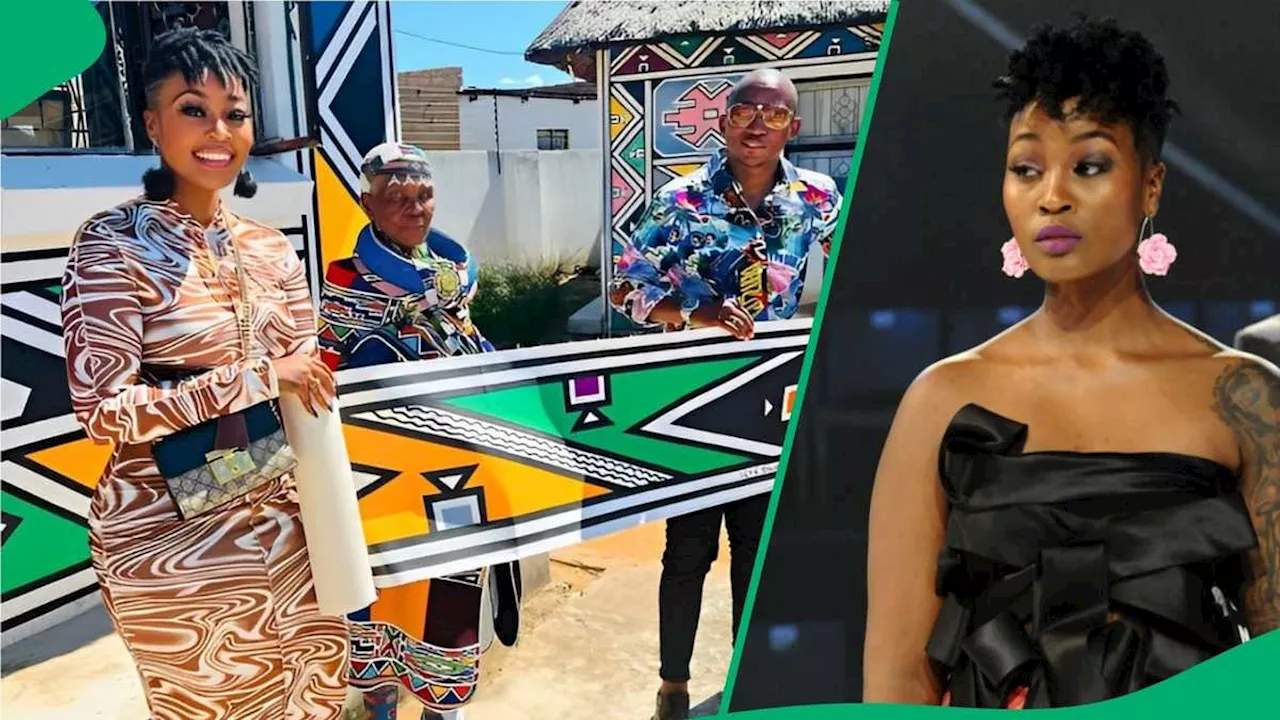 Lamiez Holworthy Praised for Respecting Ndebele Culture, Fan Says: 'She is a Queen for This'