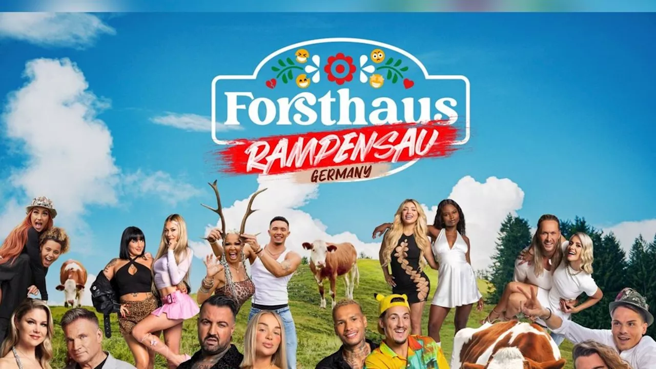 'Forsthaus Rampensau Germany': Yvonne Woelke und Peter Klein sind mit von der Partie