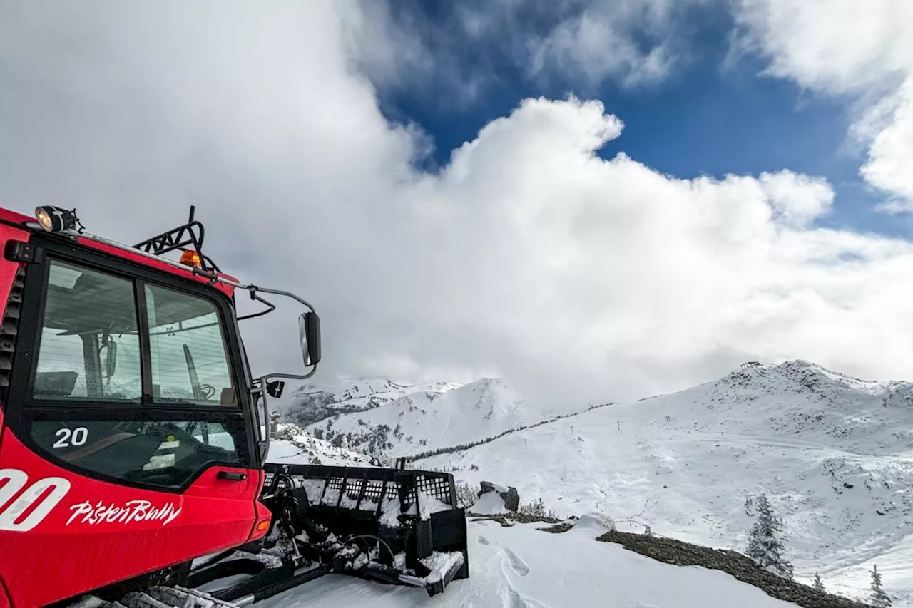 Photos: Whistler Blackcomb hypes up winter as snow flies up top