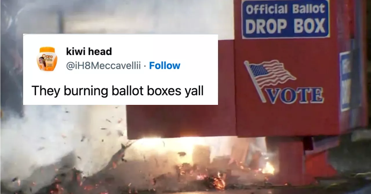 Viral Burning Ballot Box Video