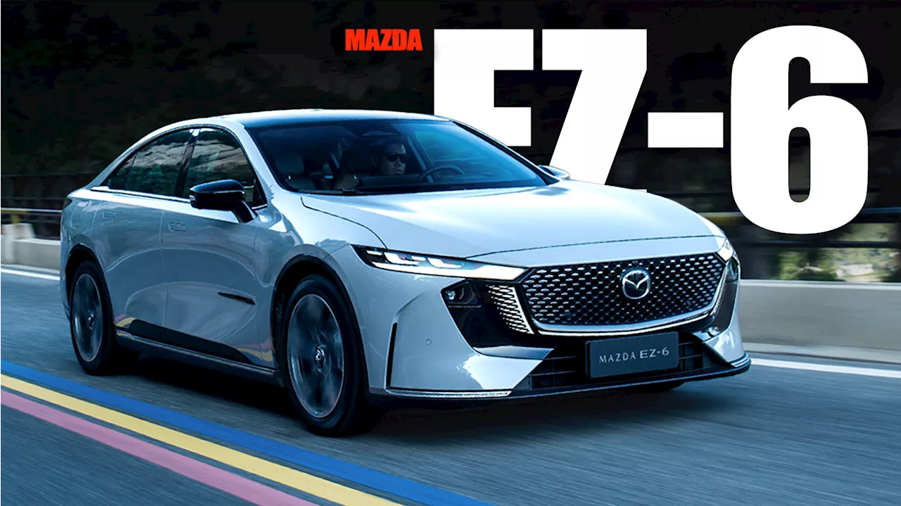 Mazda EZ-6 Electric Sedan With 808-Mile Range Extender Starts At $19,600 In China