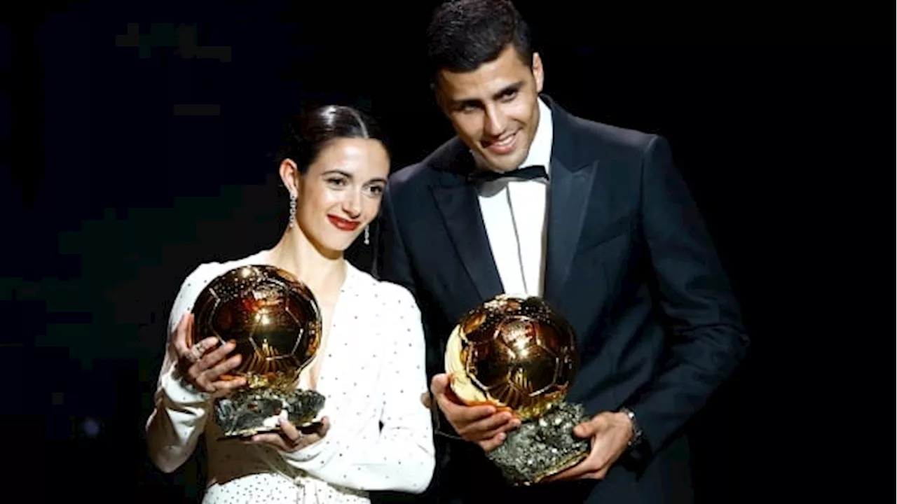 Barcelona's Aitana Bonmati, Manchester City's Rodri win Ballon d'Or awards