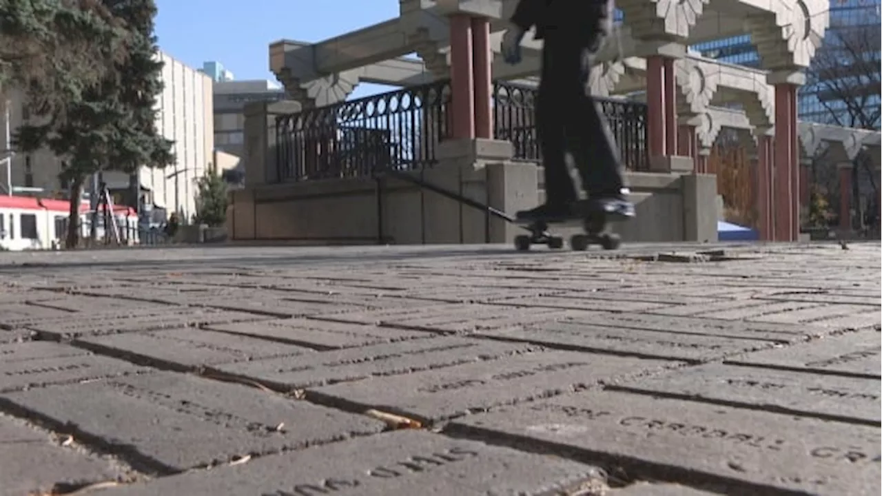 Bids to save the engraved bricks of Calgary's Olympic Plaza resurface as demolition looms