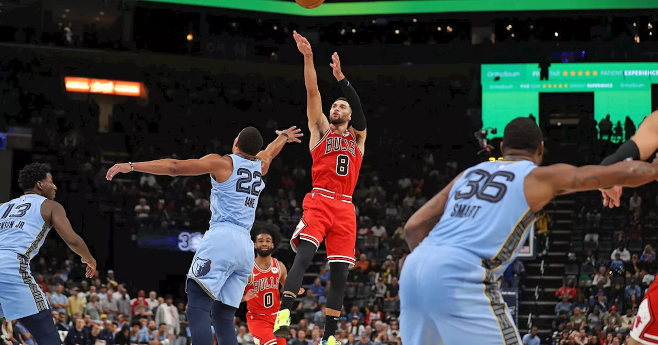 LaVine, Vucevic key fourth-quarter rally as Bulls defeat Grizzlies