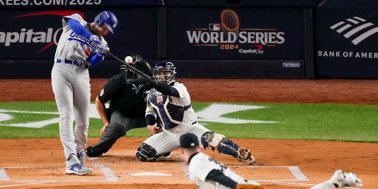 Freeman, Buehler lead Dodgers past slumping Yankees 4-2 for 3-0 advantage in World Series