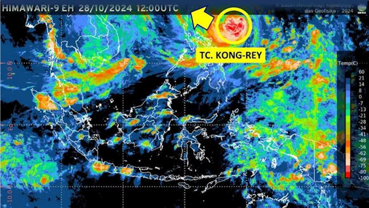 Siklon Tropis Jauhi Indonesia, BMKG Jelaskan Efeknya ke Cuaca Sepekan