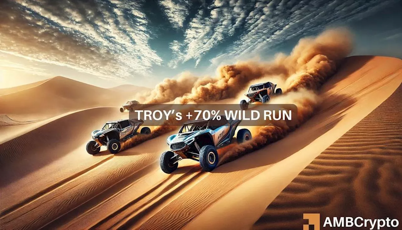 TROY crypto’s wild +70% pump – Key levels to watch for re-entry