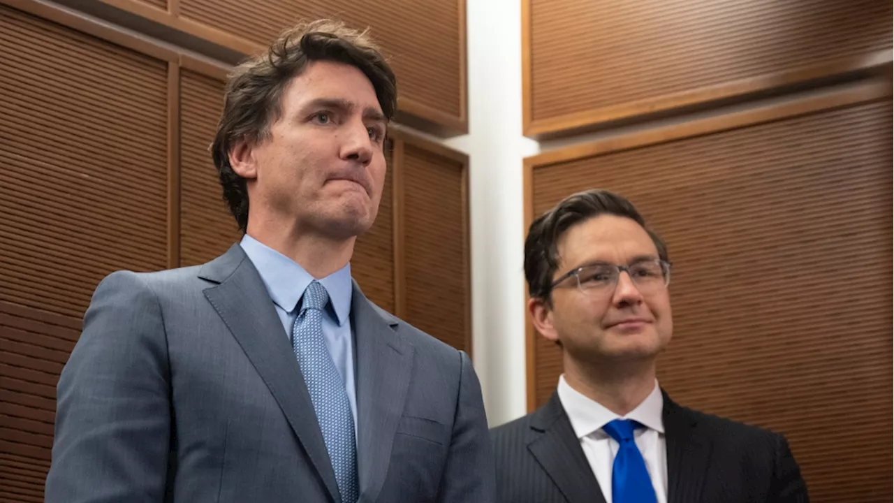 As Liberal leadership wrangling persists, Poilievre says 'not fair' to oust Trudeau now