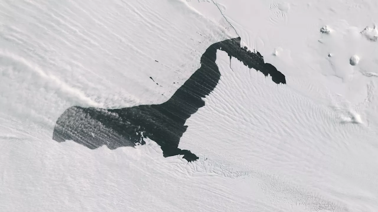 Critical Antarctica glacier appears to be smoking in rare view from space