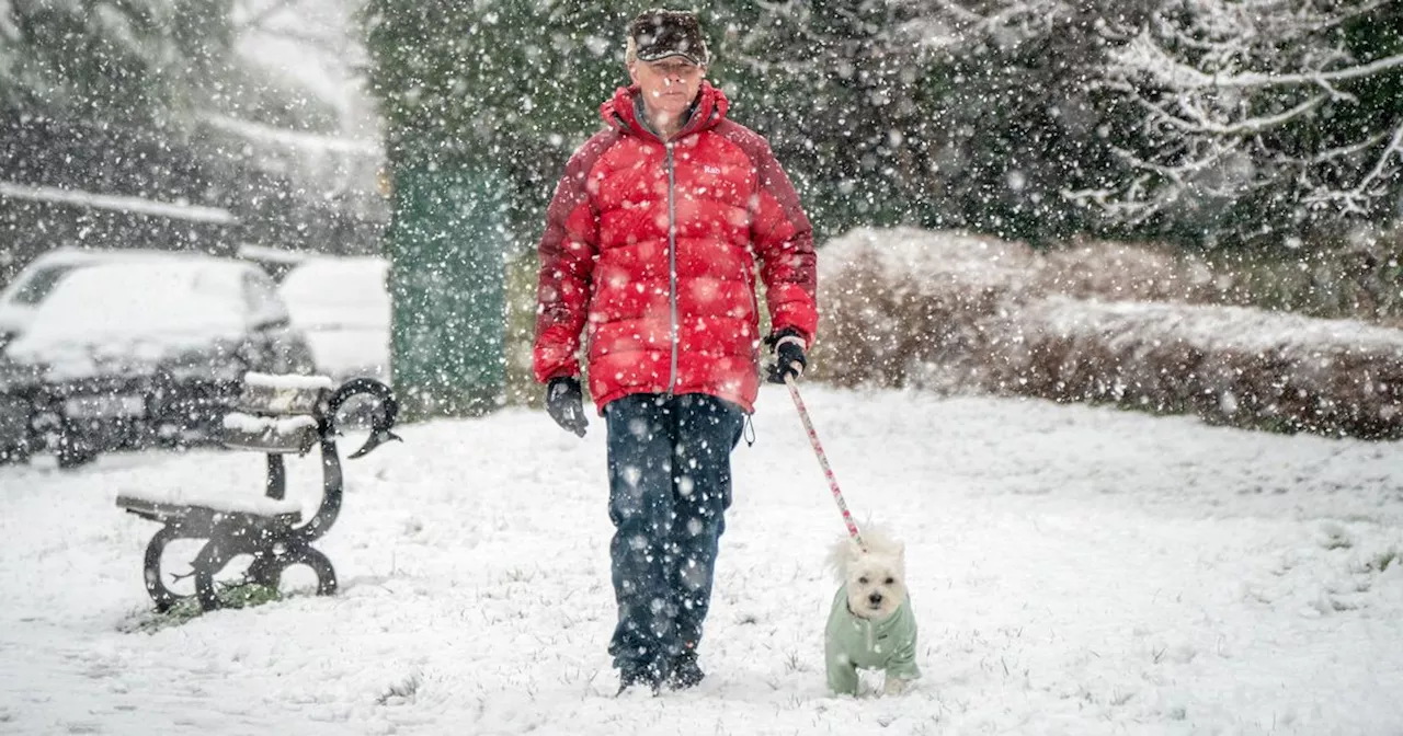 Weather map shows date the Arctic blast will hit the UK