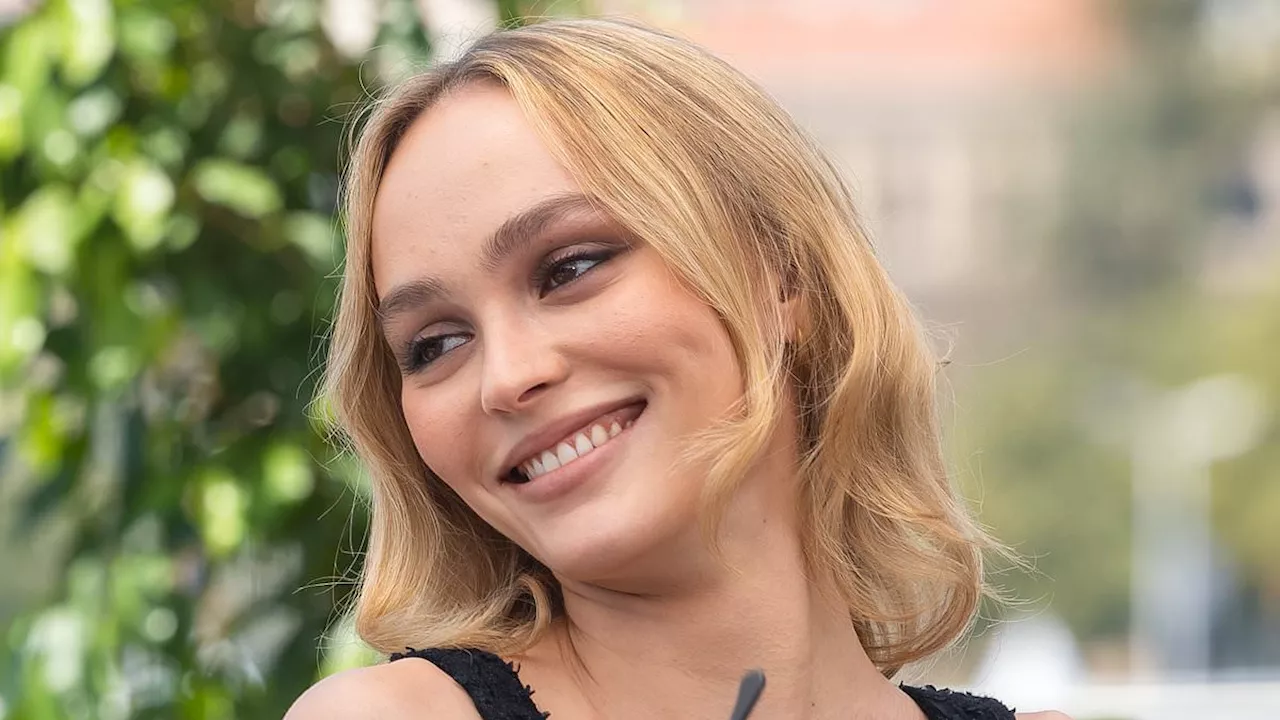 Lily-Rose Depp goes bra-free as she cozies up to girlfriend 070 Shake during lunch date