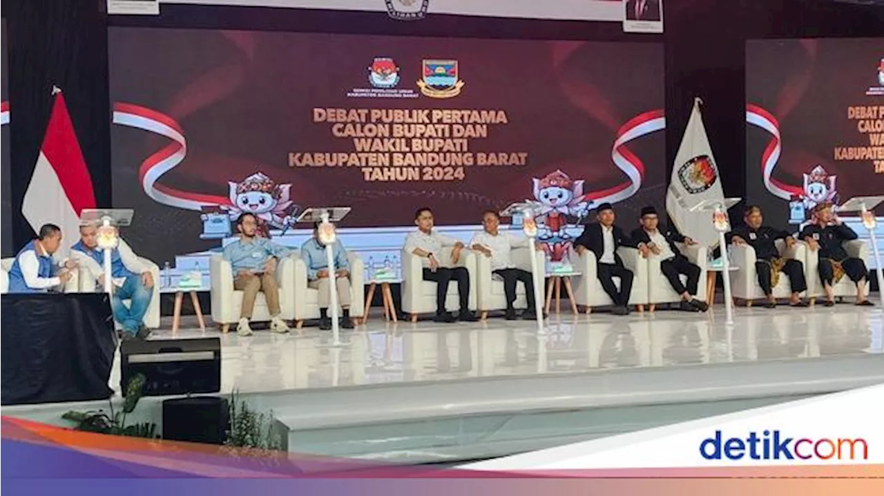 Debat Pilbup Bandung Barat: Kebisingan Pendukung hingga Visi-Misi Paslon