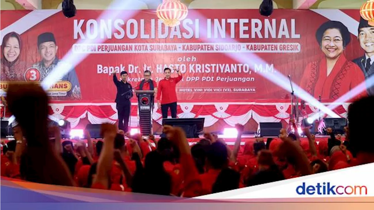 PDIP Surabaya, Gresik dan Sidoarjo Konsolidasi Menangkan Risma-Gus Hans