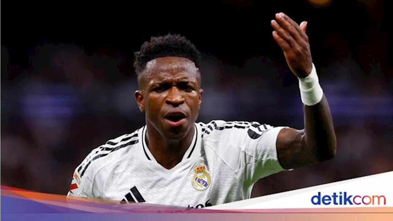 Reaksi Vinicius Junior Usai Gagal Menangi Ballon d'Or 2024