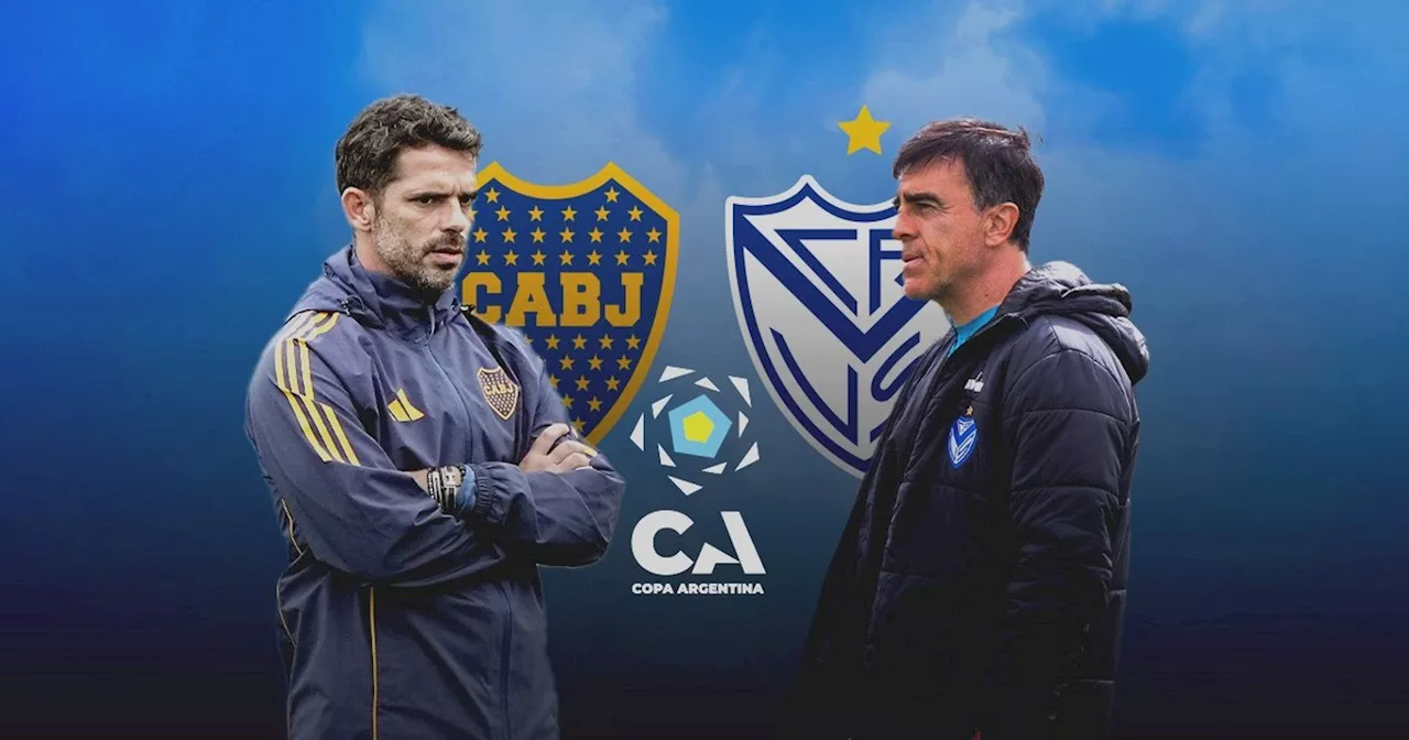 Boca y Vélez, en discordia por la fecha de la semi de Copa Argentina