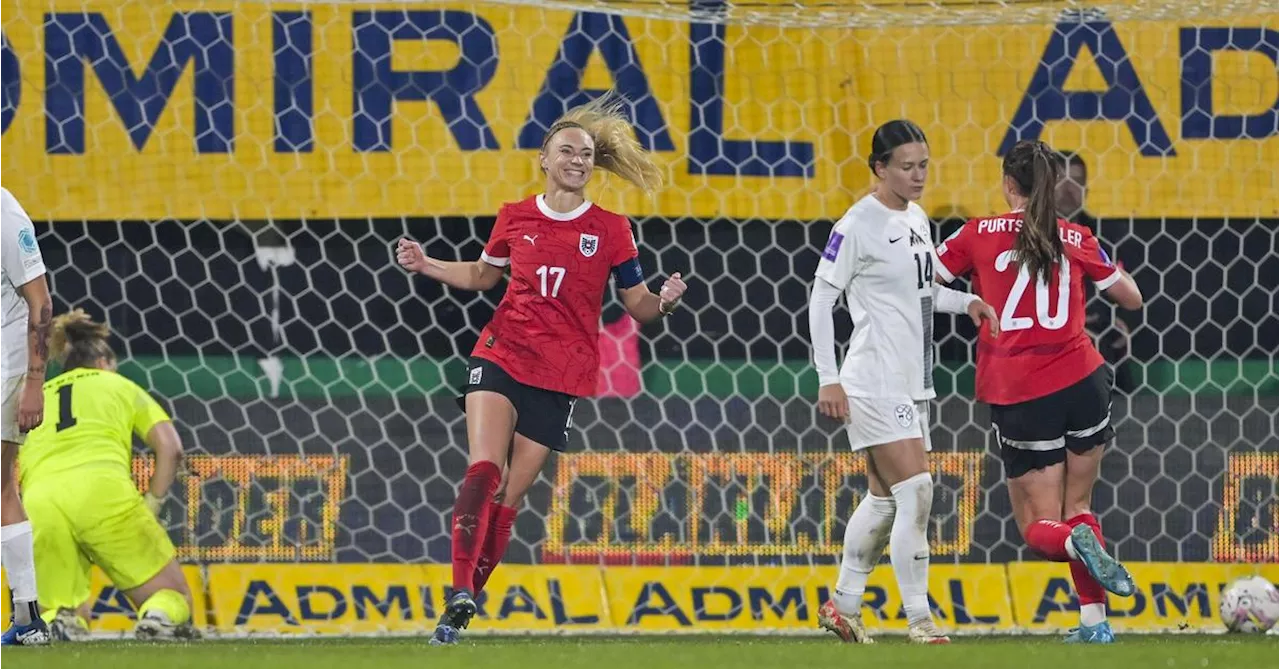 ÖFB-Frauen im EM-Playoff souverän aufgestiegen