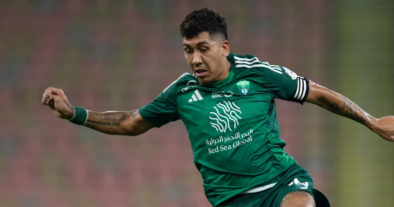 Roberto Firmino's Saudi Arabia nightmare continues as Liverpool icon sent fresh brutal message