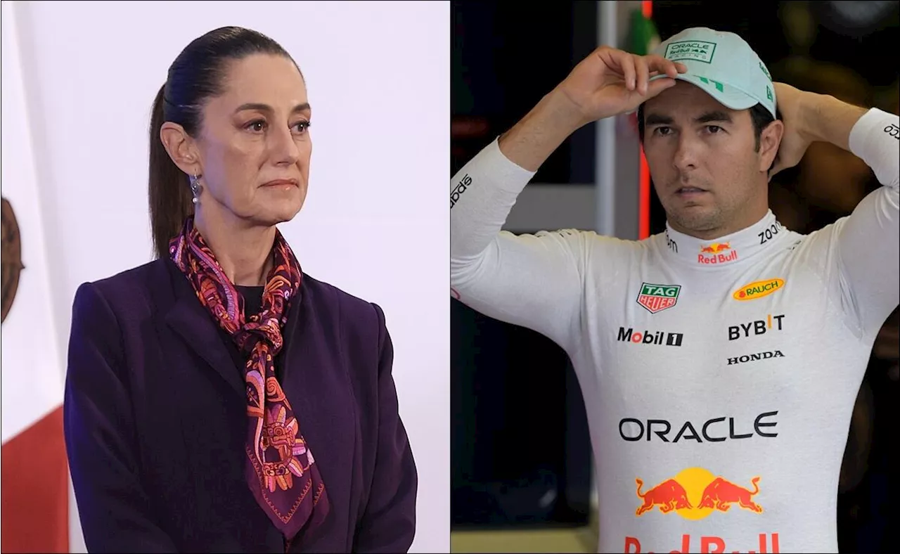 Claudia Sheinbaum habló sobre el mal resultado de Checo Pérez en el Gran Premio de México