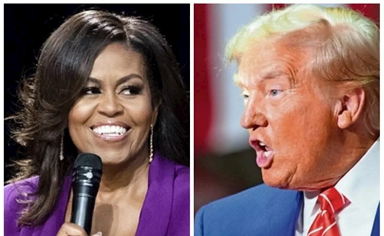 Donald Trump ahora insulta a Michelle Obama; la llama “asquerosa” por cuestionar su salud mental