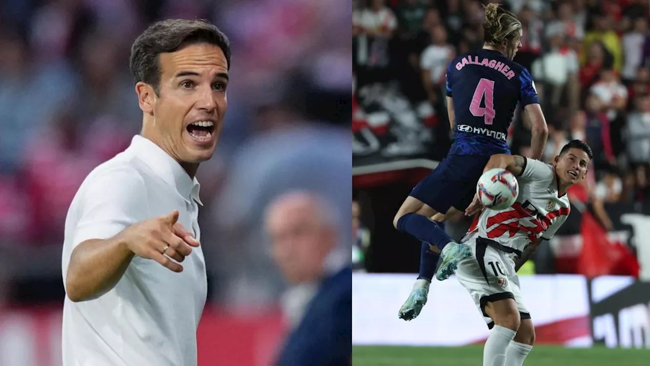 Íñigo Pérez, DT de Rayo Vallecano, se 'lavó las manos' y explicó por qué James Rodríguez fue borrado en la Copa del Rey