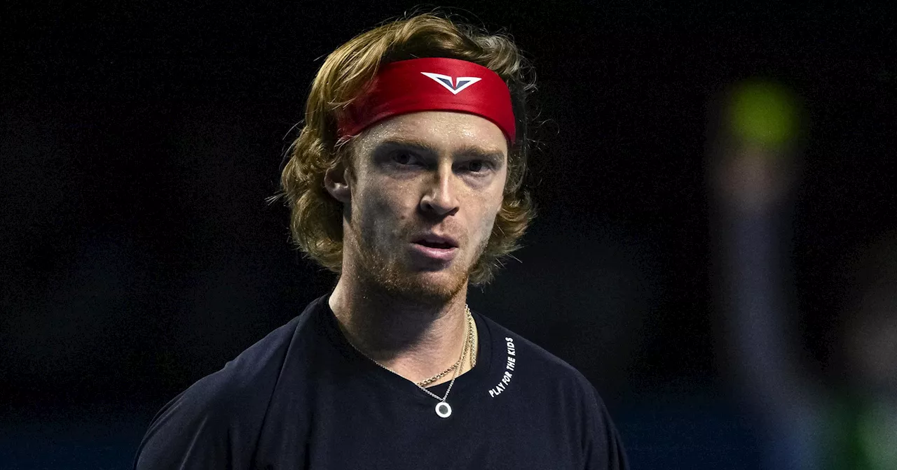 Andrey Rublev sorti d'entrée, Holger Rune passe au 2e tour sans trembler