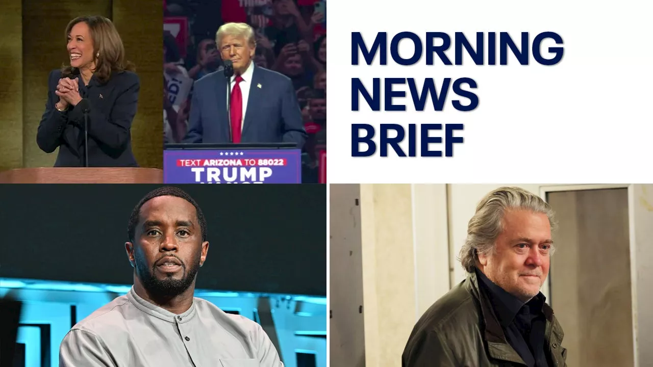 Harris-Trump latest polls 1 week before election; new Diddy allegations l Morning News Brief